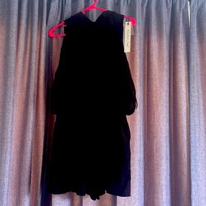 Mustard seed black romper size small - from VICI